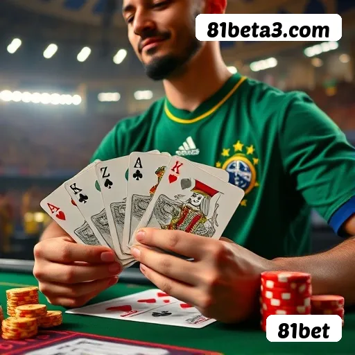 Roleta e blackjack 81bet